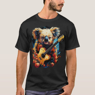 Koala Playing Guitar T-Shirt