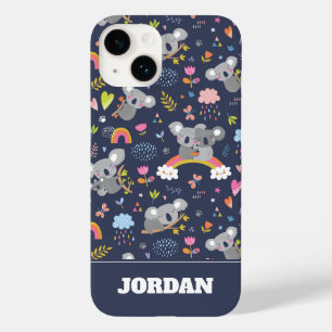 Koala Rainbow Love Pattern Case-Mate iPhone 14 Case