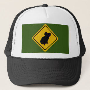 koala road sign trucker hat