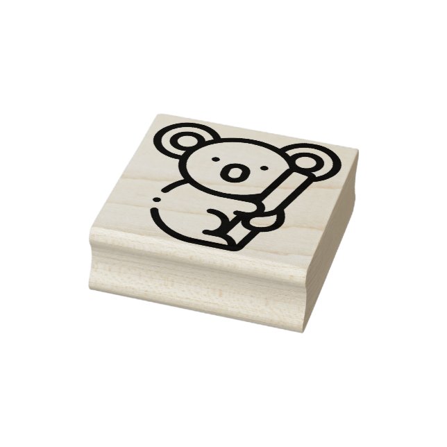 Koala Rubber Stamp (Stamp)