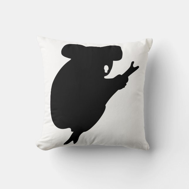 Koala Silhouette Cushion (Front)