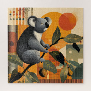 Koala Sitting in a Tree Jigsaw Puzzle