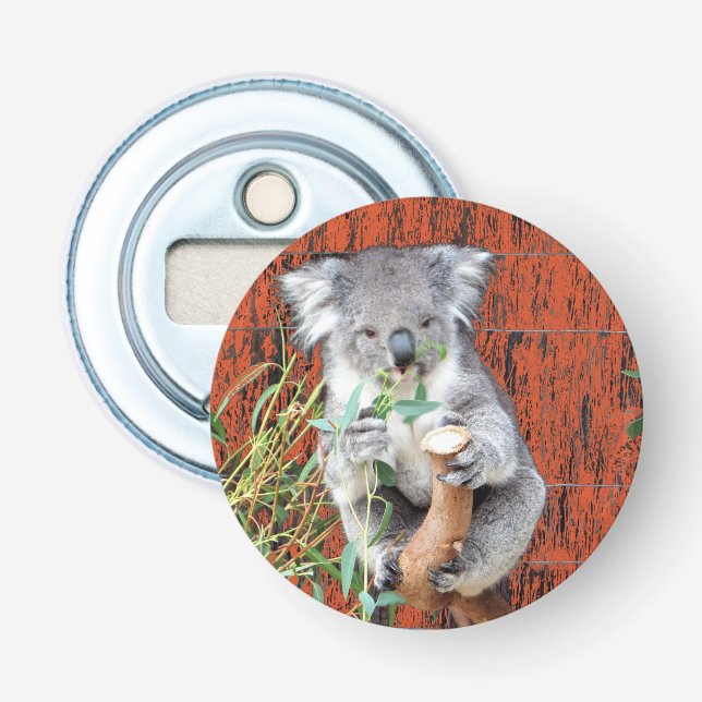 Koala Snack Time Bottle Opener (Front)