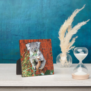 Koala Snack Time Table Top Plaque