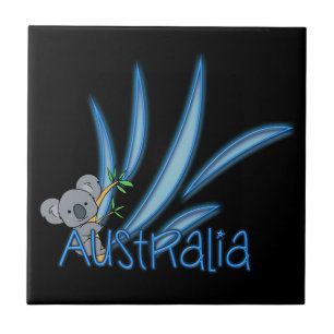 Koala Spirit of Australia Ceramic Tile
