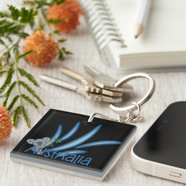 Koala Spirit of Australia Key Ring (Front Right)
