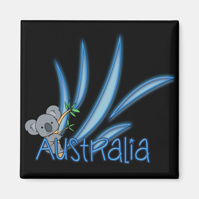 Koala Spirit of Australia Magnet (Front)