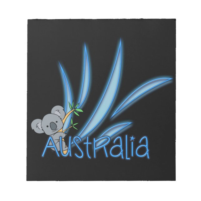 Koala Spirit of Australia Notepad (Front)