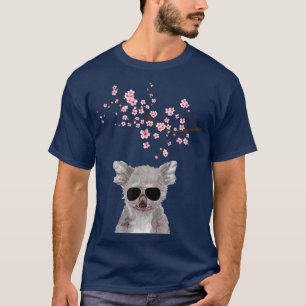 Koala Sunglass Japanese Cherry Cute Blossom Sakura T-Shirt