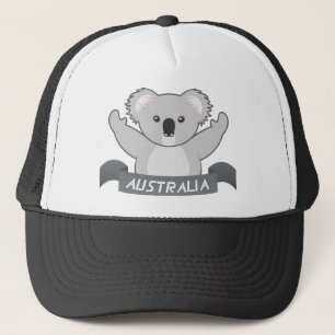 Koala Support Australia Wildlife Australia Strong Trucker Hat