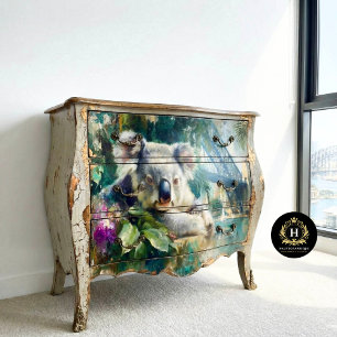 Koala & Sydney Harbour Bridge Decoupage Tissue Paper