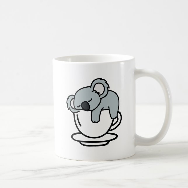 Koala Tea Coffee Mug (Right)