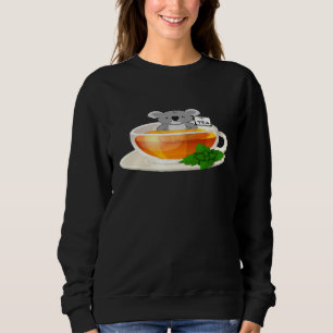 Koala-Tea Quality Funny Animal Beverage Pun Sweatshirt
