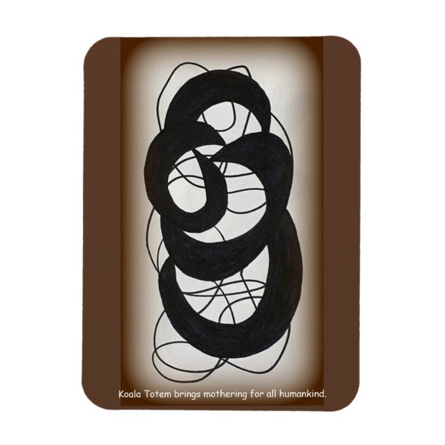 Koala Totem Magnet (Vertical)