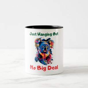 Koala Two-Tone Coffee Mug