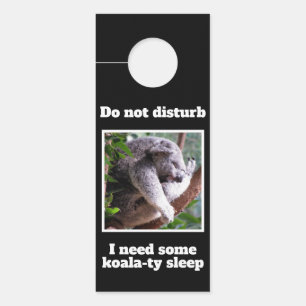 Koala-ty Sleep Door Hanger