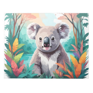 Koala Vector Art Animal In The Majestic Nature  Notepad