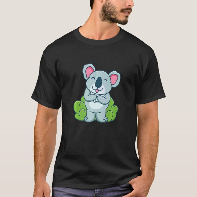 Koala Wild Animals Cute   T-Shirt (Front)