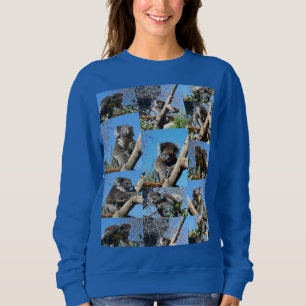 "Koala Wonders: A Heartwarming Photo Collage" Sweatshirt