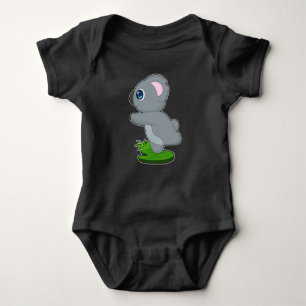 Koala Yoga Fitness Gymnastics Baby Bodysuit