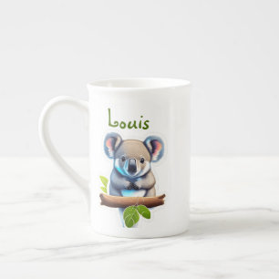 Koalabär auf Bambus Bone China Mug