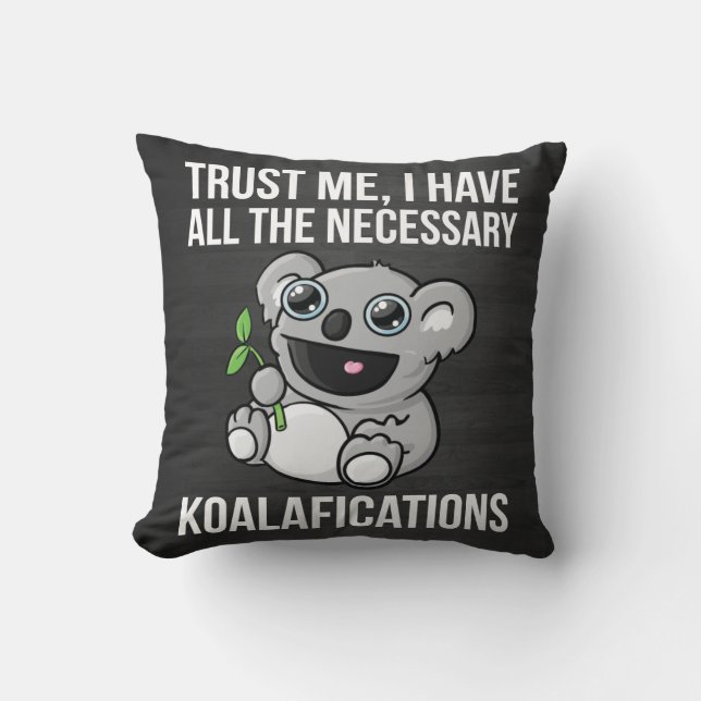 KOALAFICATIONS CUSHION (Front)
