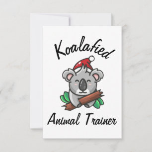 Koalafied Animal Trainer Card