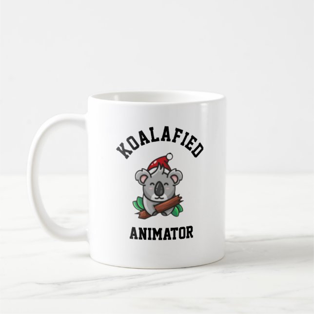 Koalafied Animator Coffee Mug (Left)