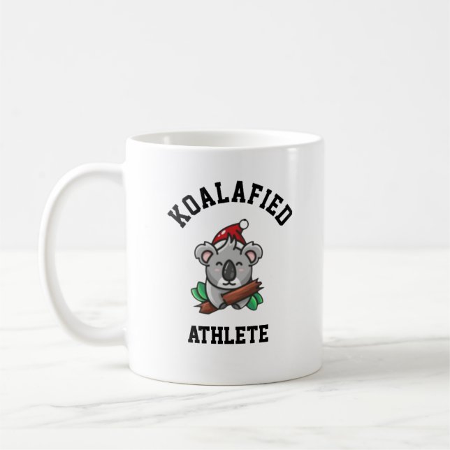 Koalafied Athlete  Coffee Mug (Left)