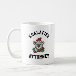 Koalafied Attorney  Coffee Mug