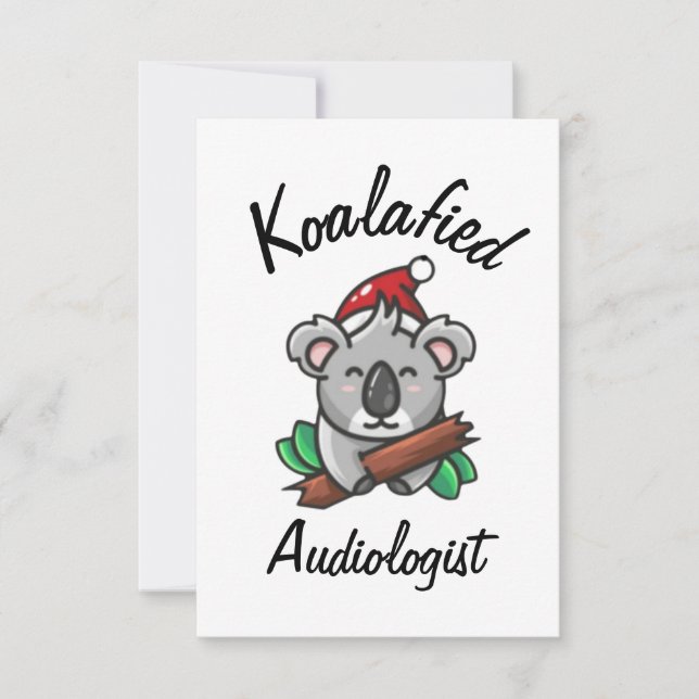 Koalafied Audiologist Card (Front)