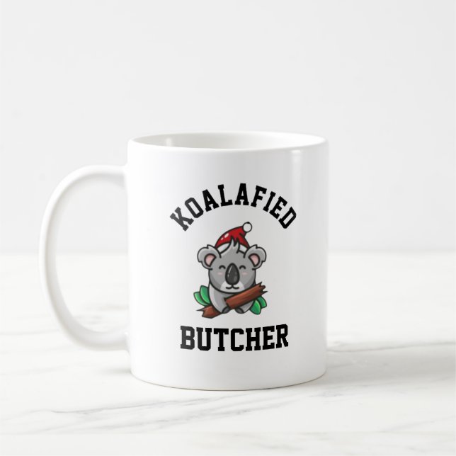 Koalafied Butcher  Coffee Mug (Left)