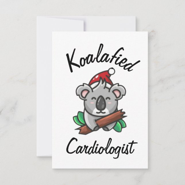 Koalafied Cardiologist Card (Front)