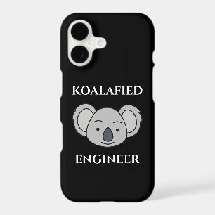 Koalafied Engineer Cute Koala Funny Job Pun