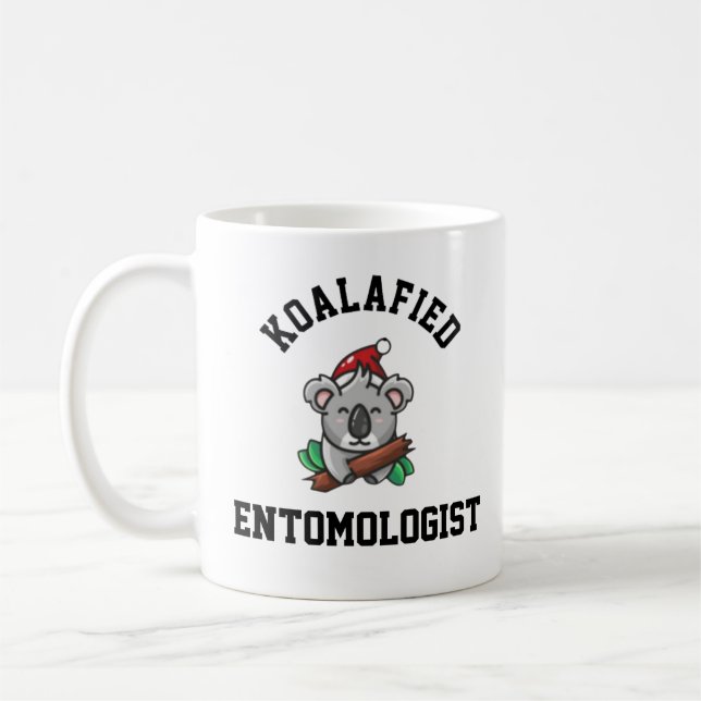 Koalafied Entomologist Coffee Mug (Left)