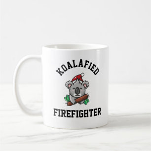 Koalafied Firefighter Coffee Mug