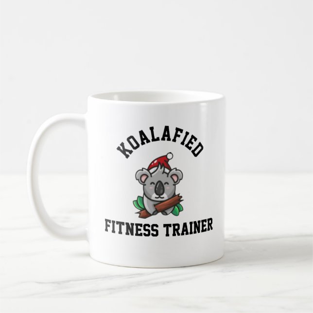 Koalafied Fitness Trainer  Coffee Mug (Left)