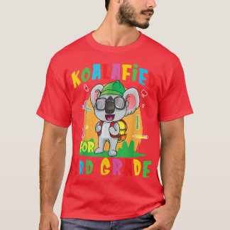 Koalafied For 3rd Grade Back To School Koala Bear  T-Shirt