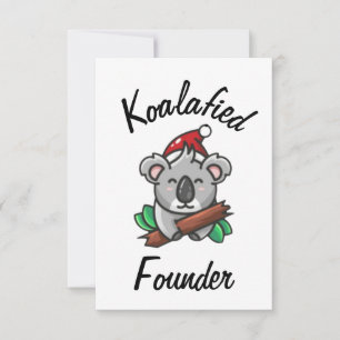 Koalafied Founder Card