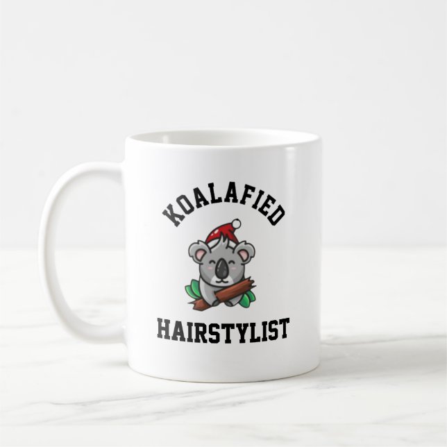 Koalafied Hairstylist Coffee Mug (Left)