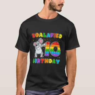 Koalafied Happy 10Th Australia Koala Birthday Cute T-Shirt