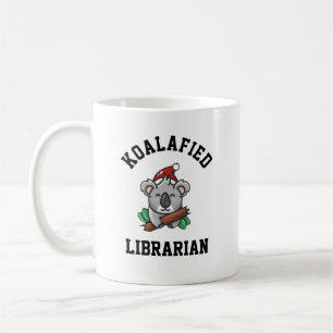 Koalafied Librarian Coffee Mug