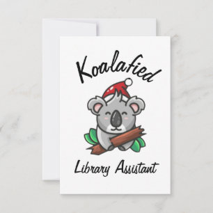Koalafied Library Assistant Card