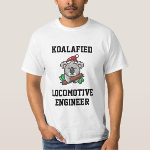 Koalafied Locomotive Engineer T-Shirt