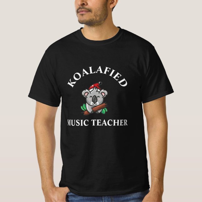 Koalafied Music Teacher T-Shirt (Front)