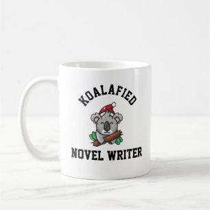 Koalafied Novel Writer Coffee Mug