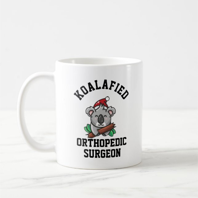 Koalafied Orthopaedic Surgeon Coffee Mug (Left)