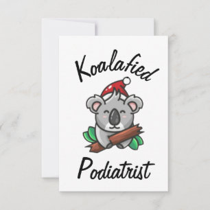 Koalafied Podiatrist Card
