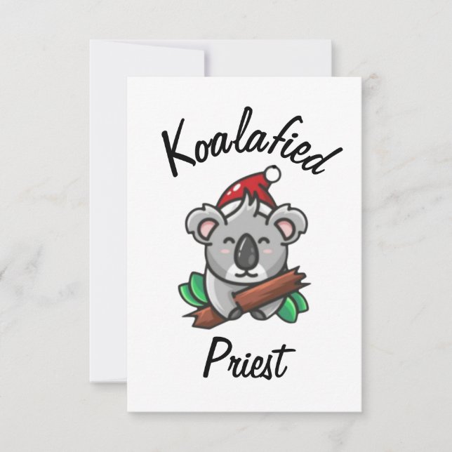 Koalafied Priest Card (Front)