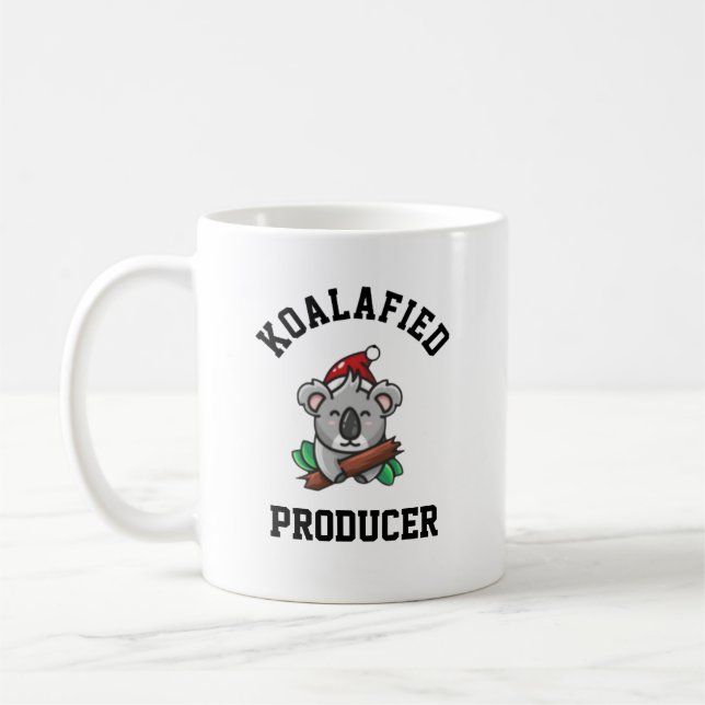 Koalafied producer coffee mug (Left)